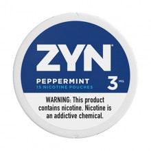 ZYN Brasil Peppermint Snus Pouches 3MG
