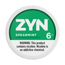 ZYN Brasil Spearmint Snus Pouches 6mg