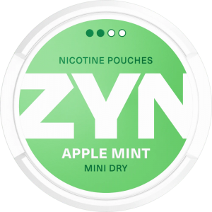 ZYN Brasil Apple mint mini dry Snus Pouches - 7,5MG