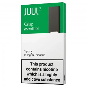 Juul2 Crisp Menthol 1.8% UK pods - 2 unds 