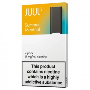 Juul2 Summer Menthol 1.8% UK pods - 2 unds