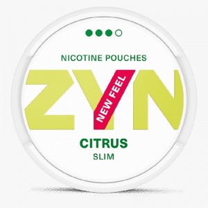 ZYN Brasil Citrus Slim Snus Pouches - 9MG