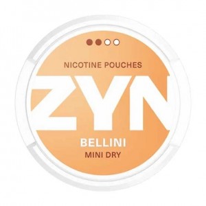 ZYN Brasil Belini mini dry Snus Pouches - 7,5% 